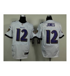 Nike Baltimore Ravens 12 Jacoby Jones white Elite NFL Jersey Nike Baltimore Ravens 12 Jacoby Jones white Elite NFL Jersey