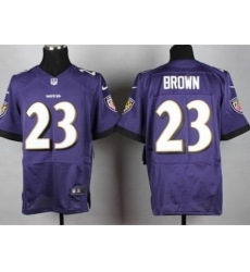 Nike Baltimore Ravens 23 Chykie Brown Purple Elite NFL Jersey Nike Baltimore Ravens 23 Chykie Brown Purple Elite NFL Jersey