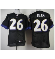 Nike Baltimore Ravens 26 Matt Elam Black Elite NFL Jersey Nike Baltimore Ravens 26 Matt Elam Black Elite NFL Jersey