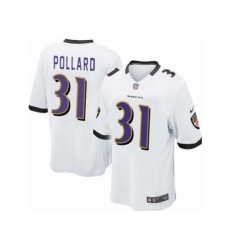 Nike Baltimore Ravens 31 Bernard Pollard White Game NFL Jersey Nike Baltimore Ravens 31 Bernard Pollard White Game NFL Jersey
