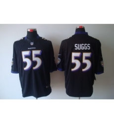 Nike Baltimore Ravens 55 Terrell Suggs Black Limited NFL Jersey Nike Baltimore Ravens 55 Terrell Suggs Black Limited NFL Jersey