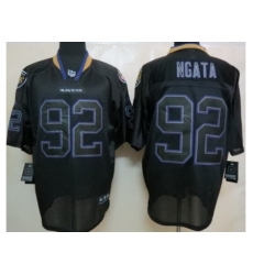 Nike Baltimore Ravens 92 Haloti Ngata Black Elite Lights Out NFL Jersey Nike Baltimore Ravens 92 Haloti Ngata Black Elite Lights Out NFL Jersey