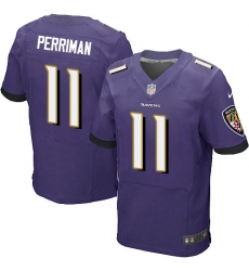 Nike Ravens #11 Breshad Perriman Purple Team Color Mens Stitched NFL New Elite Jersey Nike Ravens #11 Breshad Perriman Purple Team Color Mens Stitched NFL New Elite Jersey