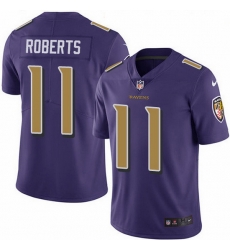 Nike Ravens 11 Seth Roberts Purple Men Stitched NFL Limited Rush Jersey Nike Ravens 11 Seth Roberts Purple Men Stitched NFL Limited Rush Jersey