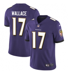 Nike Ravens #17 Mike Wallace Purple Team Color Mens Stitched NFL Vapor Untouchable Limited Jersey Nike Ravens #17 Mike Wallace Purple Team Color Mens Stitched NFL Vapor Untouchable Limited Jersey