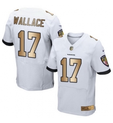 Nike Ravens #17 Mike Wallace White Mens Stitched NFL New Elite Gold Jersey Nike Ravens #17 Mike Wallace White Mens Stitched NFL New Elite Gold Jersey