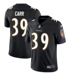 Nike Ravens 39 Brandon Carr Black Alternate Men Stitched NFL Vapor Untouchable Limited Jersey Nike Ravens 39 Brandon Carr Black Alternate Men Stitched NFL Vapor Untouchable Limited Jersey