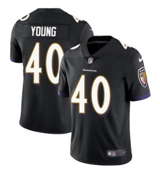 Nike Ravens 40 Kenny Young Black Vapor Untouchable Limited Jersey Nike Ravens 40 Kenny Young Black Vapor Untouchable Limited Jersey