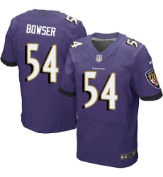 Nike Ravens #54 Tyus Bowser Purple Team Color Mens Stitched NFL New Elite Jersey Nike Ravens #54 Tyus Bowser Purple Team Color Mens Stitched NFL New Elite Jersey