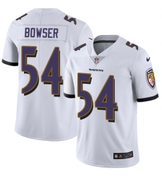 Nike Ravens #54 Tyus Bowser White Mens Stitched NFL Vapor Untouchable Limited Jersey Nike Ravens #54 Tyus Bowser White Mens Stitched NFL Vapor Untouchable Limited Jersey