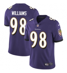 Nike Ravens #98 Brandon Williams Purple Team Color Mens Stitched NFL Vapor Untouchable Limited Jersey Nike Ravens #98 Brandon Williams Purple Team Color Mens Stitched NFL Vapor Untouchable Limited Jersey