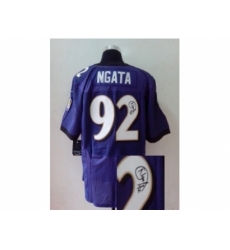 Nike baltimore ravens 92 Haloti Ngata purple Elite signature NFL Jersey Nike baltimore ravens 92 Haloti Ngata purple Elite signature NFL Jersey