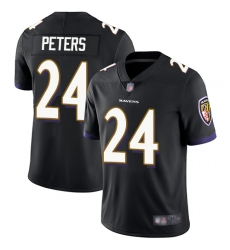 Ravens 24 Marcus Peters Black Alternate Mens Stitched Football Vapor Untouchable Limited Jersey Ravens 24 Marcus Peters Black Alternate Mens Stitched Football Vapor Untouchable Limited Jersey