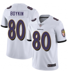 Ravens 80 Miles Boykin White Men Stitched Football Vapor Untouchable Limited Jersey Ravens 80 Miles Boykin White Men Stitched Football Vapor Untouchable Limited Jersey