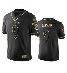 Ravens 9 Justin Tucker Black Men Stitched Football Limited Golden Edition Jersey Ravens 9 Justin Tucker Black Men Stitched Football Limited Golden Edition Jersey