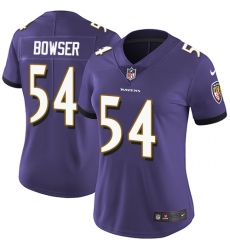 Nike Ravens #54 Tyus Bowser Purple Team Color Womens Stitched NFL Vapor Untouchable Limited Jersey Nike Ravens #54 Tyus Bowser Purple Team Color Womens Stitched NFL Vapor Untouchable Limited Jersey
