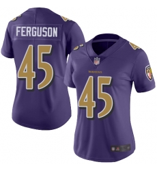 Ravens 45 Jaylon Ferguson Purple Women Stitched Football Limited Rush Jersey Ravens 45 Jaylon Ferguson Purple Women Stitched Football Limited Rush Jersey