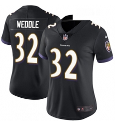 Womens Nike Baltimore Ravens 32 Eric Weddle Elite Black Alternate NFL Jersey Womens Nike Baltimore Ravens 32 Eric Weddle Elite Black Alternate NFL Jersey