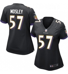 Womens Nike Baltimore Ravens 57 CJ Mosley Game Black Alternate NFL Jersey Womens Nike Baltimore Ravens 57 CJ Mosley Game Black Alternate NFL Jersey