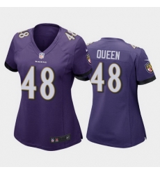 women patrick queen baltimore ravens purple game jersey women patrick queen baltimore ravens purple game jersey