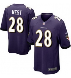 Nike Ravens 28 Terrance West Purple Team Color Youth Stitched NFL New Elite Jersey Nike Ravens 28 Terrance West Purple Team Color Youth Stitched NFL New Elite Jersey