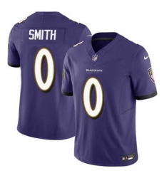 Youth Baltimore Ravens Roquan Smith #0 Purple 2023 F U S E Vapor Jersey Youth Baltimore Ravens Roquan Smith #0 Purple 2023 F U S E Vapor Jersey
