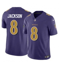 Youth Nike Baltimore Ravens 8 Lamar Jackson Rush Vapor Untouchable Limited Player NFL Jersey Youth Nike Baltimore Ravens 8 Lamar Jackson Rush Vapor Untouchable Limited Player NFL Jersey