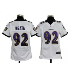 Youth Nike NFL Baltimore Ravens #92 Haloti Ngata White Jerseys Youth Nike NFL Baltimore Ravens #92 Haloti Ngata White Jerseys