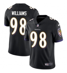 Youth Nike Ravens 98 Brandon Williams Black Alternate Stitched NFL Vapor Untouchable Limited Jersey Youth Nike Ravens 98 Brandon Williams Black Alternate Stitched NFL Vapor Untouchable Limited Jersey