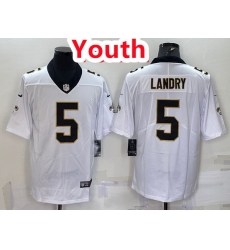 Youth Saints 5 Jarvis Landry White Jersey Youth Saints 5 Jarvis Landry White Jersey