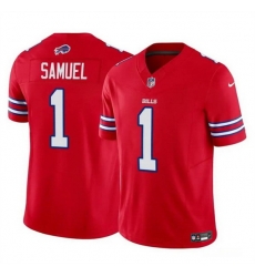 Men Buffalo Bills 1 Curtis Samuel Red 2023 F U S E Vapor Untouchable Limited Stitched Football Jersey Men Buffalo Bills 1 Curtis Samuel Red 2023 F U S E Vapor Untouchable Limited Stitched Football Jersey