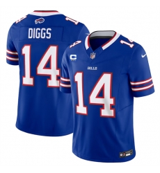 Men Buffalo Bills 14 Stefon Diggs Blue 2023 F U S E With 3 Star C Patch Vapor Untouchable Limited Stitched Jersey Men Buffalo Bills 14 Stefon Diggs Blue 2023 F U S E With 3 Star C Patch Vapor Untouchable Limited Stitched Jersey