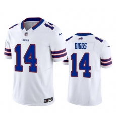 Men Buffalo Bills 14 Stefon Diggs White 2023 F U S E Vapor Untouchable Limited Stitched Jersey Men Buffalo Bills 14 Stefon Diggs White 2023 F U S E Vapor Untouchable Limited Stitched Jersey