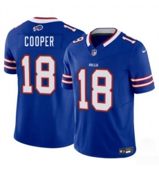 Men Buffalo Bills 18 Amari Cooper Royal 2024 F U S E Vapor Untouchable Limited Stitched Football Jersey Men Buffalo Bills 18 Amari Cooper Royal 2024 F U S E Vapor Untouchable Limited Stitched Football Jersey