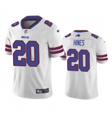 Men Buffalo Bills 20 Nyheim Hines White Vapor Untouchable Limited Stitched Jersey Men Buffalo Bills 20 Nyheim Hines White Vapor Untouchable Limited Stitched Jersey