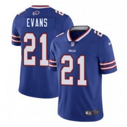Men Buffalo Bills 21 Darrynton Evans Blue 2025 Vapor Untouchable Limited Stitched Football Jersey