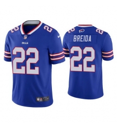 Men Buffalo Bills 22 Matt Breida Blue Vapor Untouchable Limited Stitched Jersey Men Buffalo Bills 22 Matt Breida Blue Vapor Untouchable Limited Stitched Jersey