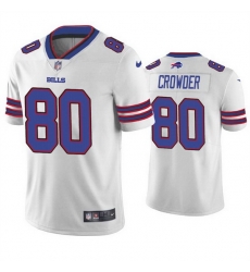 Men Buffalo Bills 80 Jamison Crowder White Vapor Untouchable Limited Stitched jersey Men Buffalo Bills 80 Jamison Crowder White Vapor Untouchable Limited Stitched jersey