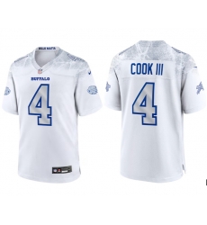 Men Nike James Cook III White Buffalo Bills 2025 Rivalries Collection Game Jersey Men Nike James Cook III White Buffalo Bills 2025 Rivalries Collection Game Jersey