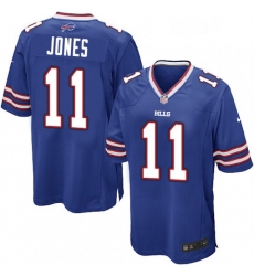 Mens Nike Buffalo Bills 11 Zay Jones Game Royal Blue Team Color NFL Jersey Mens Nike Buffalo Bills 11 Zay Jones Game Royal Blue Team Color NFL Jersey