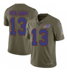 Mens Nike Buffalo Bills 13 Kelvin Benjamin Limited Olive 2017 Salute to Service NFL Jersey Mens Nike Buffalo Bills 13 Kelvin Benjamin Limited Olive 2017 Salute to Service NFL Jersey