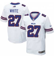 Mens Nike Buffalo Bills 27 TreDavious White Elite White NFL Jersey Mens Nike Buffalo Bills 27 TreDavious White Elite White NFL Jersey