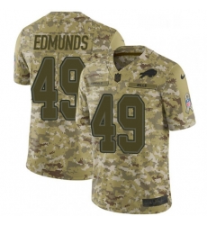 Mens Nike Buffalo Bills 49 Tremaine Edmunds Limited Camo 2018 Salute to Service NFL Jersey Mens Nike Buffalo Bills 49 Tremaine Edmunds Limited Camo 2018 Salute to Service NFL Jersey