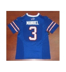 Nike Buffalo Bills 3 EJ Manuel Blue Elite NFL Jersey Nike Buffalo Bills 3 EJ Manuel Blue Elite NFL Jersey