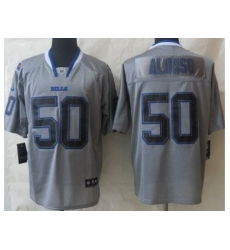 Nike Buffalo Bills 50 Kiko Alonso Grey Elite Lights Out NFL Jersey Nike Buffalo Bills 50 Kiko Alonso Grey Elite Lights Out NFL Jersey