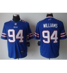 Nike Buffalo Bills 94 Williams Blue Limited NFL Jersey Nike Buffalo Bills 94 Williams Blue Limited NFL Jersey