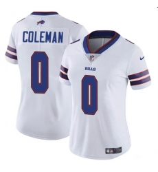 Women Buffalo Bills 0 Keon Coleman White Vapor Stitched Football Jersey Women Buffalo Bills 0 Keon Coleman White Vapor Stitched Football Jersey