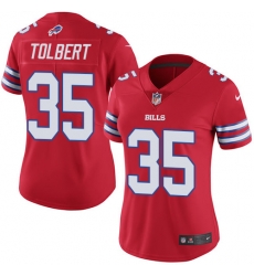 Women Mike Tolbert Red Jersey Rush #35 NFL Buffalo Bills Nike Women Mike Tolbert Red Jersey Rush #35 NFL Buffalo Bills Nike