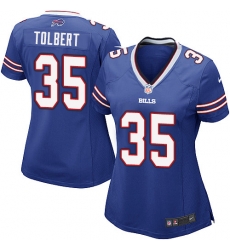 Women NFL Buffalo Bills Nike 35 Mike Tolbert Blue Jersey Women NFL Buffalo Bills Nike 35 Mike Tolbert Blue Jersey