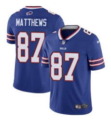 Youth Nike Bills #87 Jordan Matthews Royal Blue Team Color Stitched NFL Vapor Untouchable Limited Jersey Youth Nike Bills #87 Jordan Matthews Royal Blue Team Color Stitched NFL Vapor Untouchable Limited Jersey